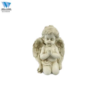 China New Product Resin Boy Prayer Baby Angel Statues Wholesale From Europe for sale