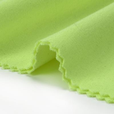 China Stretch Green 100% Polyester Recycled Knit Garments Fabric Cotton for sale