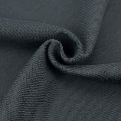 China Interlock 20S Shrink-Resistant Heavy Cotton Black Soft 100% Baby Fabric for sale