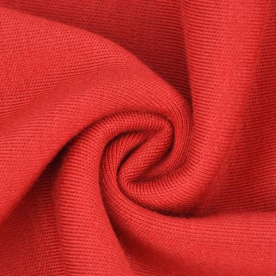 China Modal Fabric Double Faced Interlock 40s Cotton Red Interlock Knitted for sale