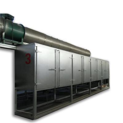 China Durable In Use Carrageenan Conveyor Belt Continuous Drying Machine DW Model Continuous Belt Dryer for sale