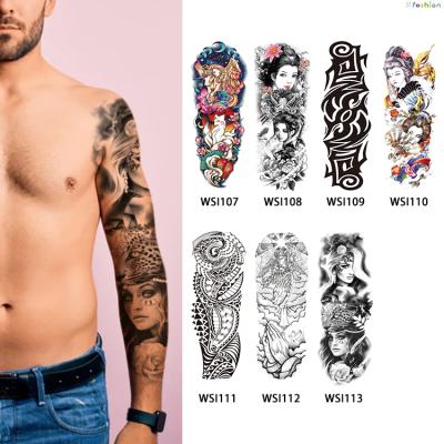 China Wholesale Custom Non-Toxic Temporary Water Transfer Temporary Body Tattoo Sticker for sale