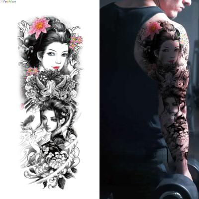 China IFASHION Non-Toxic Transfer Body Fake High Quality Realistic Temporary Tattoo Sticker and Water-friendly for sale