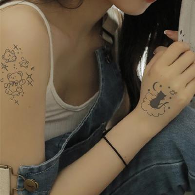 China Custom Durable Non-Toxic Body Temporary Water Transfer Sticker Water Transfer Sticker Temporary Tattoo For Boy for sale