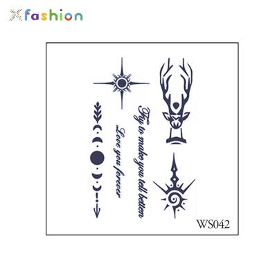 China 2021 Design Temporary Body Temporary Tattoo Sticker During 15 Days Custom Semi-permanent Tattoo Sticker For Adult for sale