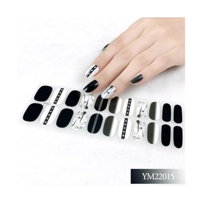 China Eco-friendly Hot Selling Classic Retro Vintage Nail Art Polished Decoration Design Crystal Stickers Decal For Sale for sale