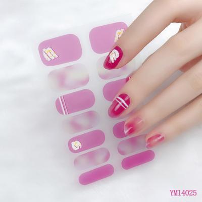 China Eco-friendly Nail Art Decals Manicure Polish Crystal Nail Stickers For Nail Decoration for sale