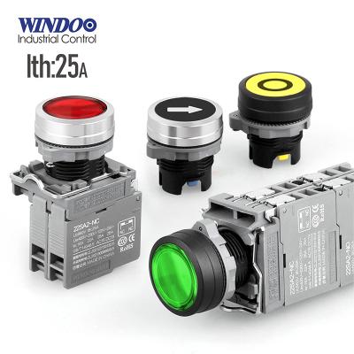 China WINDOO 22SA2 Customization Customize Symbol Customized Sign Metal Push Logo Button Switch WDN22SA2-P for sale