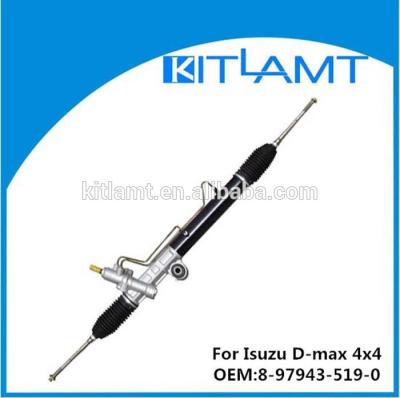 China Auto steering rack/hydraulic power steering rack/steering gear for dmax 4WD OEM NO.8-97943-519-0 LHD standard for sale