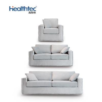 China Modern Sofa Bed New Design Velvet Fabric Sofa Set Furniture Living Room Sofa for sale