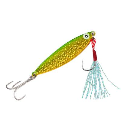 China Wholesale 20g ABS Hard Plastic Factory Hard Plastic Bait Double Laser Hook Feather Blood Hook Bag Lure Groundbait for sale