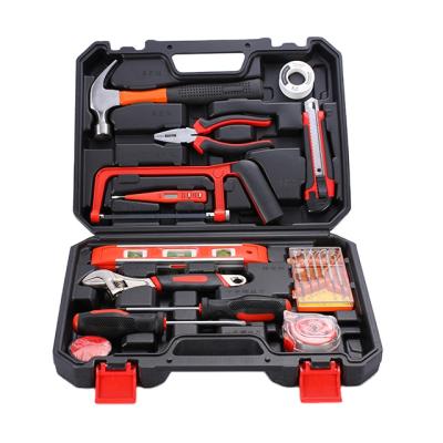 China Home Repair 19 Piece Household Hardware Tool Kit, Real Estate Gift Set, Electrician And Woodworking Repair Tool Box Set for sale