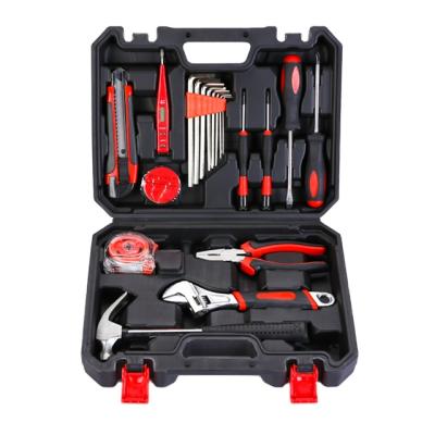 China Home Repair Hardware Tool Kit Car-mounted 20 Piece Manual Gift Tool Box Set Household Tool Box Combination Tool Kit for sale