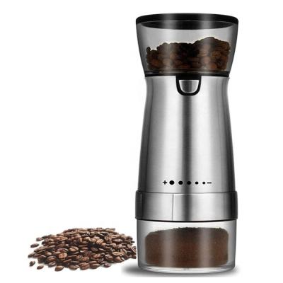 China New Customized Car Usb Electric Motor Car Mill Customized Portable Rechargeable Handheld Coffee Grinder for sale