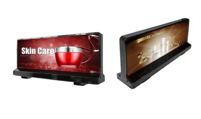 China P2.5 Taxi LED Display With High Brightness Wireless 4G Car Electronic Screen GPS Positioning for sale