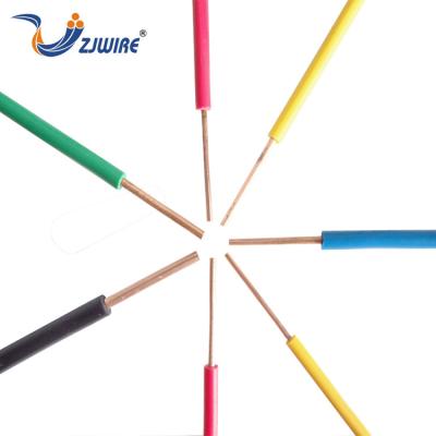 China Wholesale Hot Sale Copper Household Single Core 1.5mm 4mm 6mm 2.5mm Electrical Wire Single Core for sale