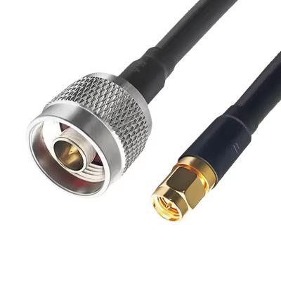 China 50ohm N Type To Sma Connector Rg58 Lmr240 Lmr400 Low Loss Coaxial Cable Adapter for sale