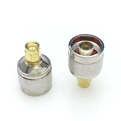 China N Mannelijke aansluiting op SMA-Mannelijke aansluiting Straight RF Coaxial Connector Adapter Te koop