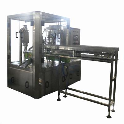 China Automatic Spouted Food Pouch Filling Capping Machine For Chilli Sauce Seasoning Ketchup for sale