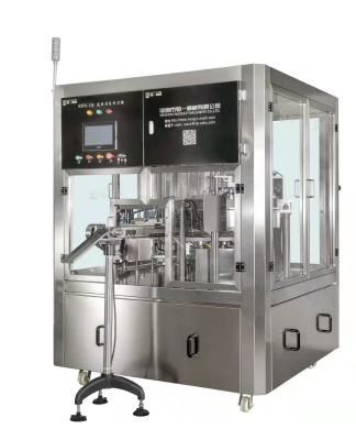 China Automatic Juice Filling Machine Soybean Milk Filling Machine Food Turntable Filling Sealing Machine for sale