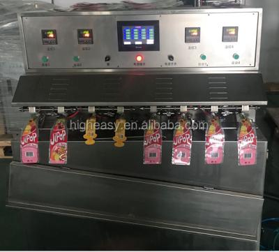 China Food Factory Price Juice Ice Pop Popsicle Pouch Filling And Sealing Machine for sale