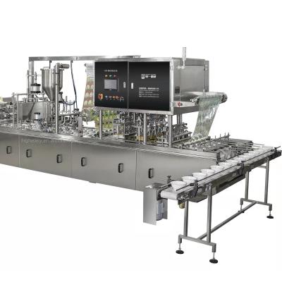 China Automatic Vacuum Packed Food Ready Meal Packaging Machine Meal Ready Packing Machine for sale