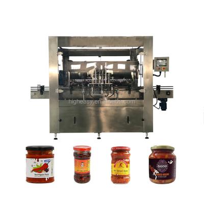 China Food factory price automatic bottle filling machine filling line for honey yogurt juice detergent sauce for sale