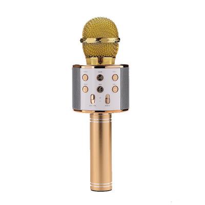 China Handheld Microphone Wireless Kids Karaoke Microphone with Speakers, Portable Handheld Player for Family Gatherings, Music, Singing for sale