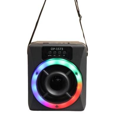 China EZCast 4 Inch Loudspeaker Music Radio Plug-in Card Wireless Portable Current Lamp Speaker for sale