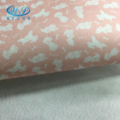 China Waterproof Environmental Polyester Needle Punched Printed Flowerpot Pad Nonwoven Pad Felt Fabric for sale