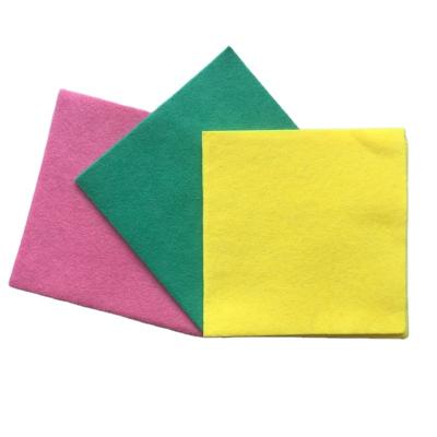 China Durable Soft Touch Needle Punched Nonwovens Easy To Wash Cleaning Cloth Germany Nonwoven Squishy Cleaning Cloth for sale