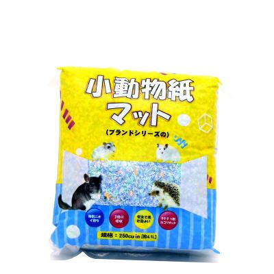 China Sustainable Pet Garbage Hamster Bedding High Quality Paper For Small Animal for sale