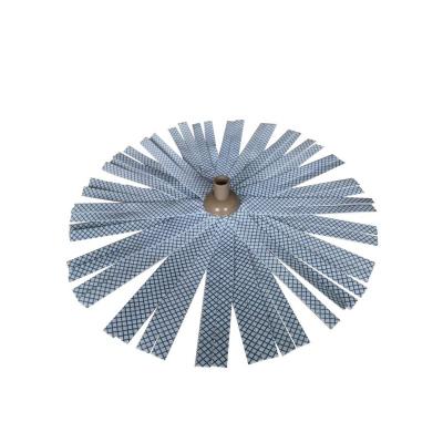 China China Manufacturer Viable Stable Non-Toxic Microfiber Round Nonwoven Mop Household Polyester Felt Head Mop With Good Water Absorption for sale