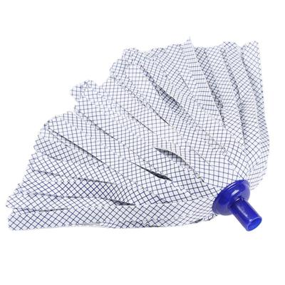 China Sustainably Hot Selling Strong Absorption Needle Punched Squishy Mop Head Polyester Household Nonwoven Mop Head for sale