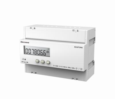 China DSSF1946 3 Phase DSSF1946 Intelligent Prepaid Current Din Rail 100A KWH Power Meter for sale