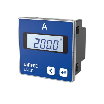 China Digital KWH Meter Panel Mount Ammeter Single Phase Induction Type LNF31 Energy Meter for sale