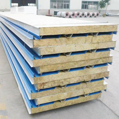 China Exterior Partition Wall 200mm 48kg/M3 Cleanroom Wall Panel Color Coated Panel for sale