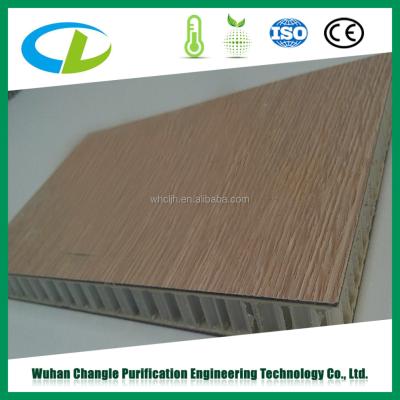 China Wall Panel Heat And Sound Insulation Paper And Aluminum Honeycomb Panel Anti Static for sale