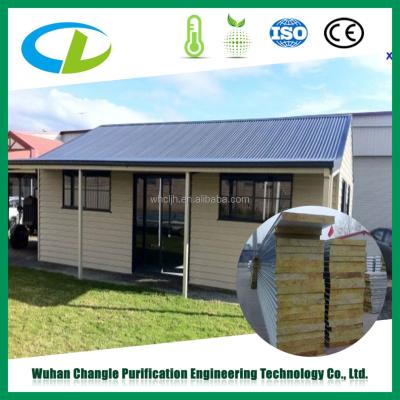 China Exterior Partition Wall Building Materials Type New Glass Wool Sandwich Panel For Wall Heat Insulation And Fire Resist for sale