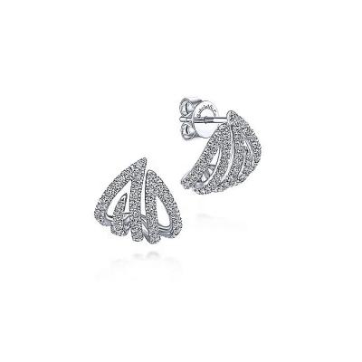 China 2021 New Fashion Environmental Friendly Ladies Silver Rhinestone Zircon Women Earrings Wholesale Simple Stainless Steel Stud Earring for sale