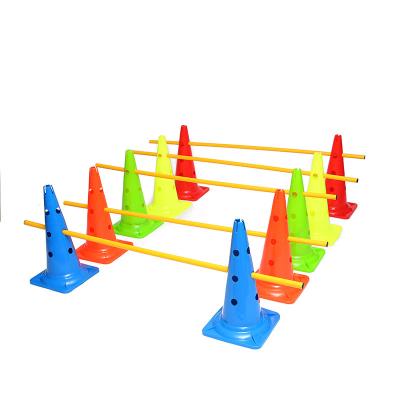 China Promotion Small Football Durable Kit Carry Bag Training Marker Durable Sport Product PE Sports Training Rack Soft Cone for sale