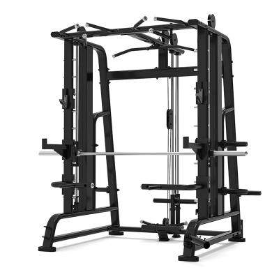 China Indoor Smith Squat Rack Fitness Bench Gym Weight Barbell Rack for sale