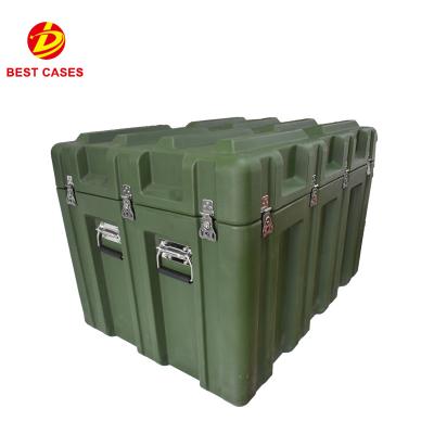 China Large Waterproof Shockproof Plastic Hard Military Storage Transport Box for sale