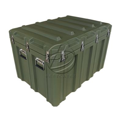 China High Quality Large Size Waterproof Shockproof Bearing Military Plastic Case for sale