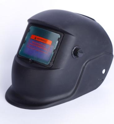 China PP Material Solar Powered Advanced Industrial Auto Darkening Welding Helmet for sale