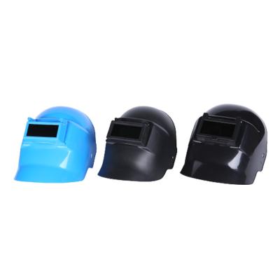 China Long Life Time Welding Mask China Factory Glass Can Be Revealed Solar Power Welding Mask PP Full Face Welding Mask for sale