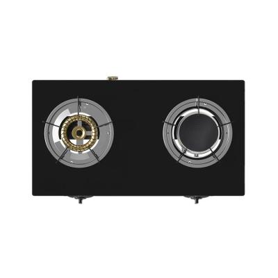 China Modern Gold Glass Gas Stove Modern Master Kitchen Hotel Competitive Price Supplier Indian Gas Stove for sale