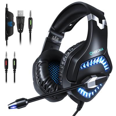 China High Fidelity Earphone Music Gaming PC PC PS Earphone, Noise Canceling Mic Gamingheadset, 3D Top Surround - Sound Quality Onikuma Gaming Headset for sale