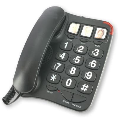 China VOGTEC D312I Tethered Landline IP Phone For Seniors With SOS Buttons One Touch Speed ​​Dial VOIP Phone D312I for sale