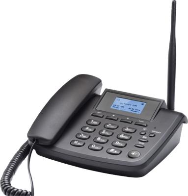 China Vogtec D310G Cheap Price Fixed Black And White GSM Phone With FM Radio And Qual Gsm Band Fixed Cordless Desk Phone D310G for sale